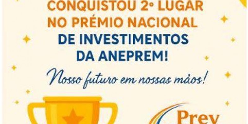 PREVBRILHANTE CONQUISTA 2º LUGAR NO PRÊMIO NACIONAL DE INVESTIMENTOS